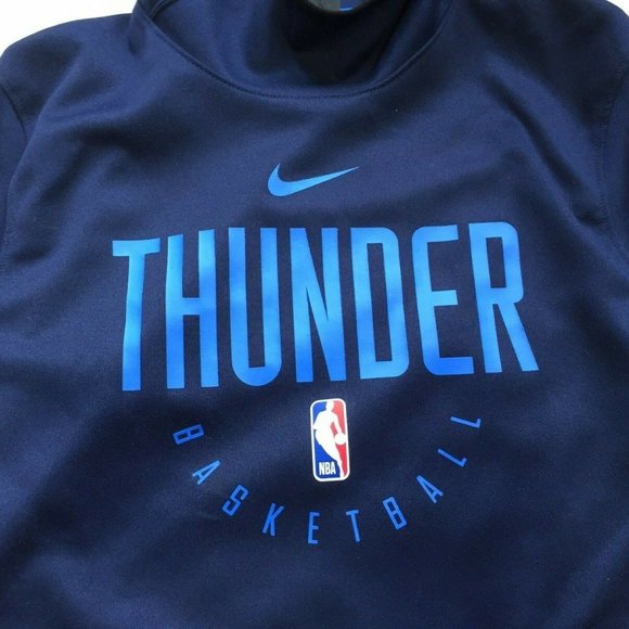 Nike Oklahoma City Thunder NBA college Navy Sz Sm - Picture 4 of 11